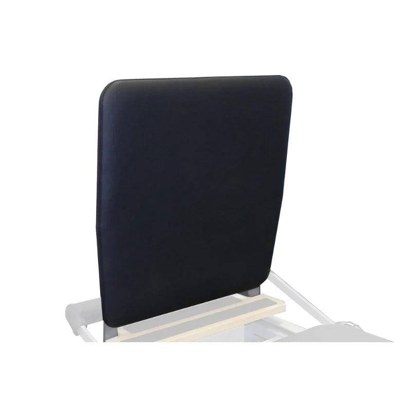 Close up of Jumpboard mock up attached to frame of ABCO Pilates Reformer