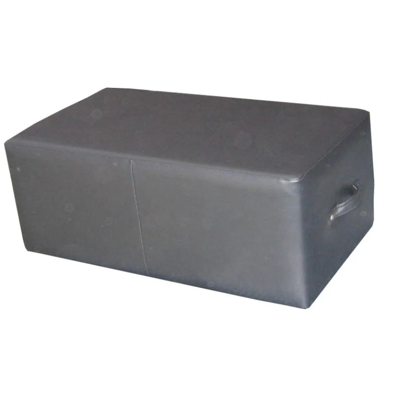 Close up of Dark Grey sitting box