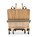 Close up back view of jumpboard for Impact Fitness Foldable Reformer