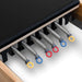 Close Up of Coloured Springs for Impact Fitness Pilates Reformer Machine