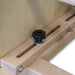 Close up of black adjustment knob on the Reeplex Ladder Barrel.