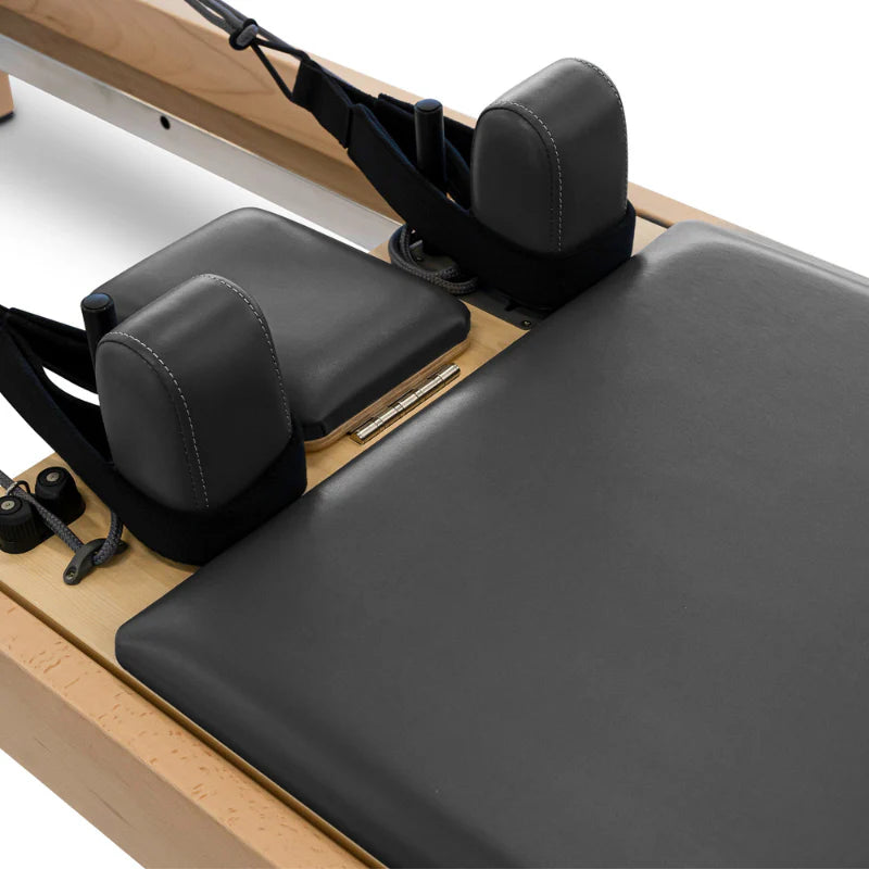Close up Reeplex Luna Beechwood Studio Pilates Reformer Carriage