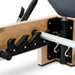 Close up Reeplex Luna Beechwood Studio Pilates Reformer Hook Adjustments