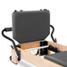 Close up Reeplex Luna Beechwood Studio Pilates Reformer Jumpboard attached